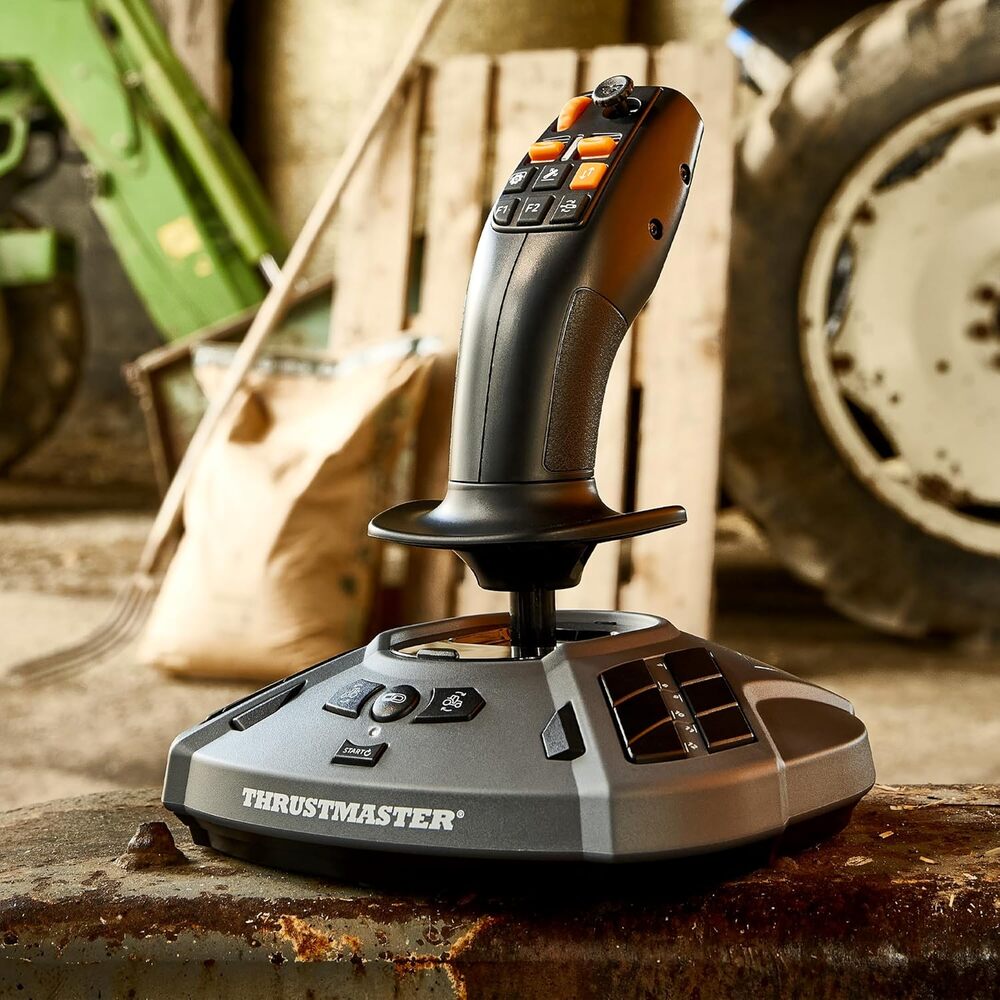 Thrustmaster SimTask FarmStick, joystick ambidextre pour PC de simulation agricole