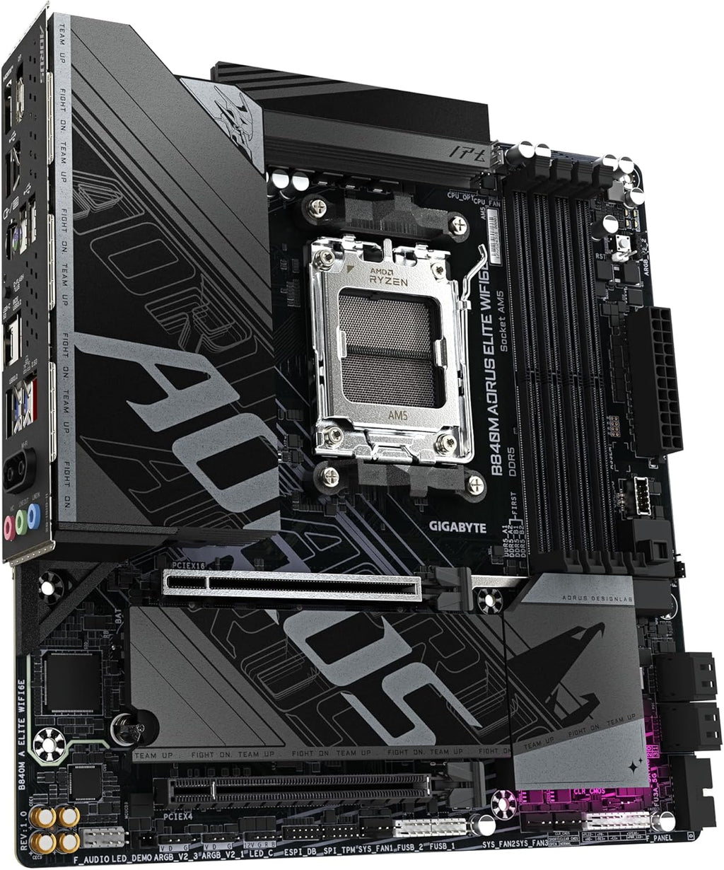 Gigabyte B840M A ELITE Wi‑Fi 6E