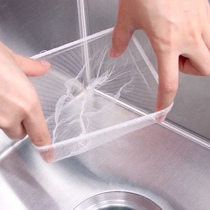 Bai Jie Lot de 200 poches filtrantes pour évier de cuisine