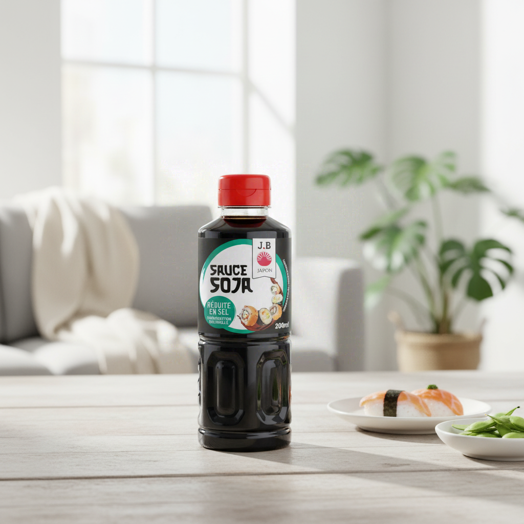 JB Japon Sauce soja réduite en sel - 200 ml