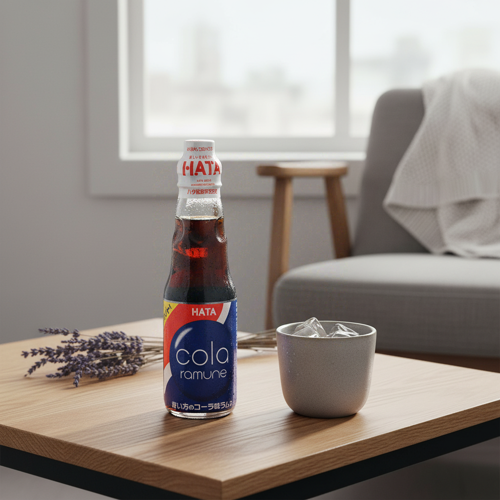 HATA KOSEN Boisson gazeuse Ramune saveur cola - 200 ml