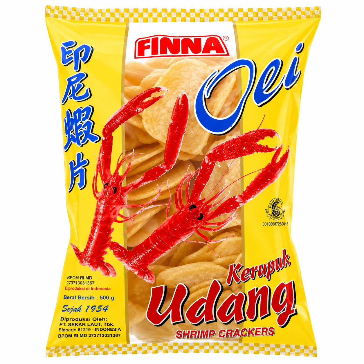 Finna Krupuk Udang Oëi 500 g