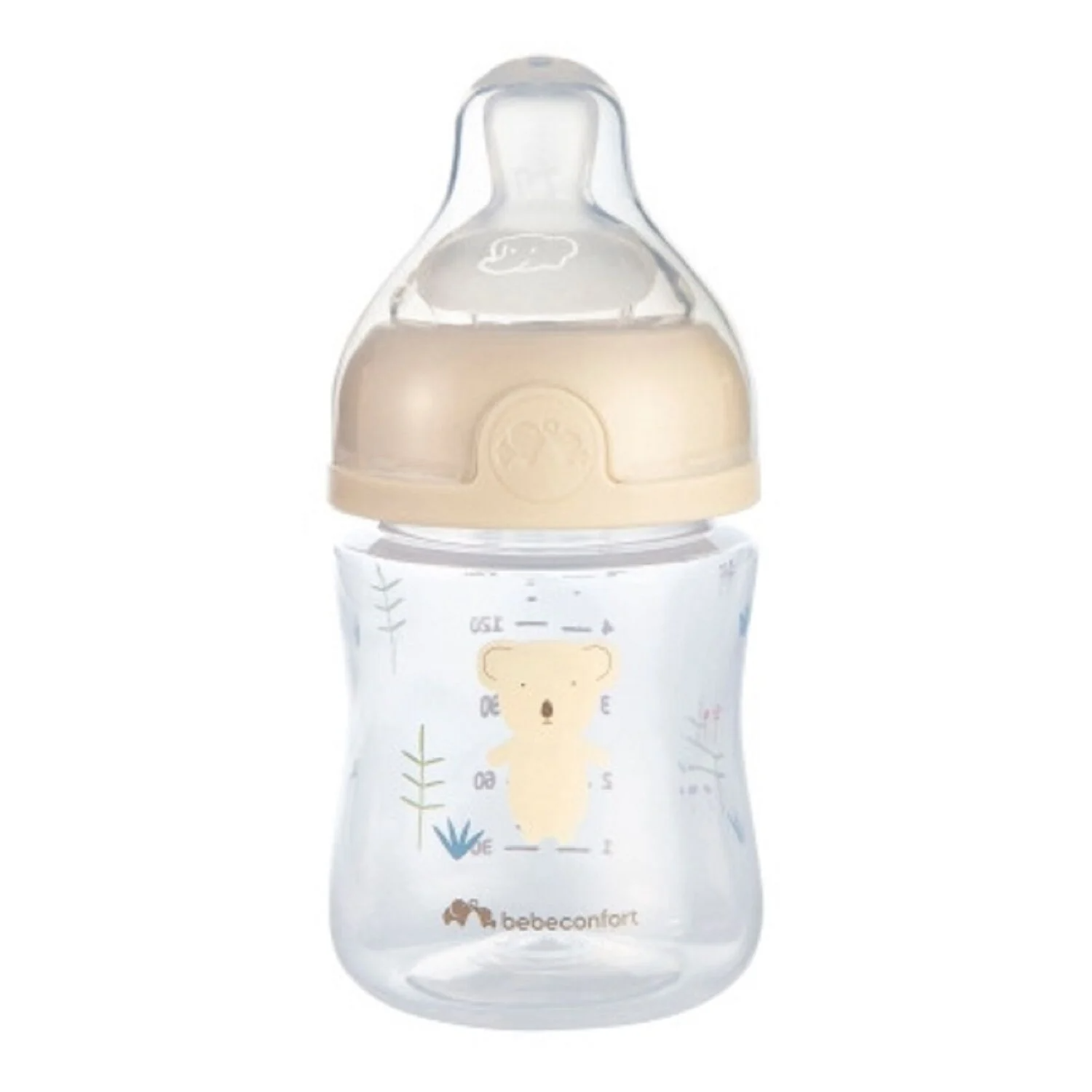 BÉBÉ CONFORT Biberon physio Beige S 150ml 1 unité