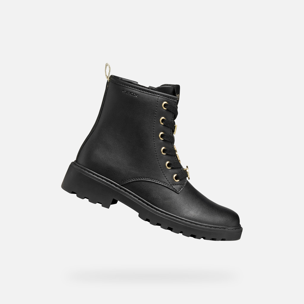 GEOX Bottes Casey Junior Fille Noir (Harry Potter)