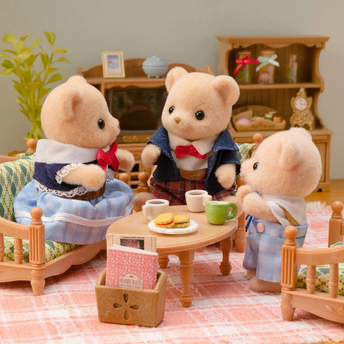 Sylvanian Families La famille Ours Biscuit