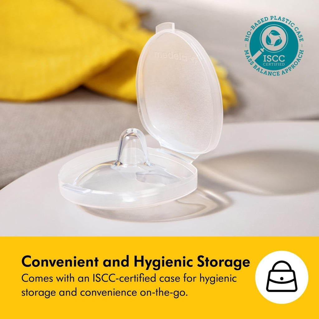MEDELA Contact - Bouts de sein en silicone, taille M (20 mm), lot de 2