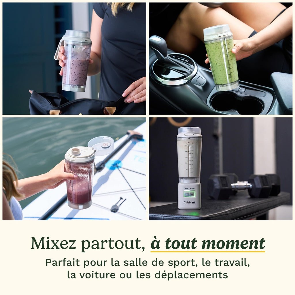 Cuisinart Mixeur portable Blast et Go - PBL100E