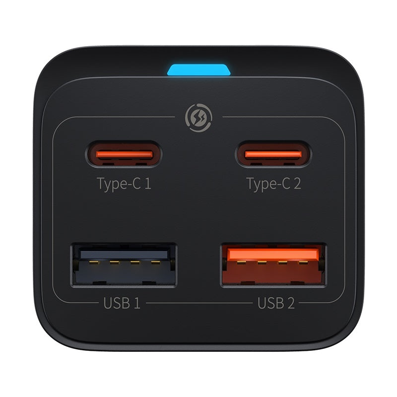 Baseus GaN3 Pro Chargeur rapide de bureau à 4 ports 65 W