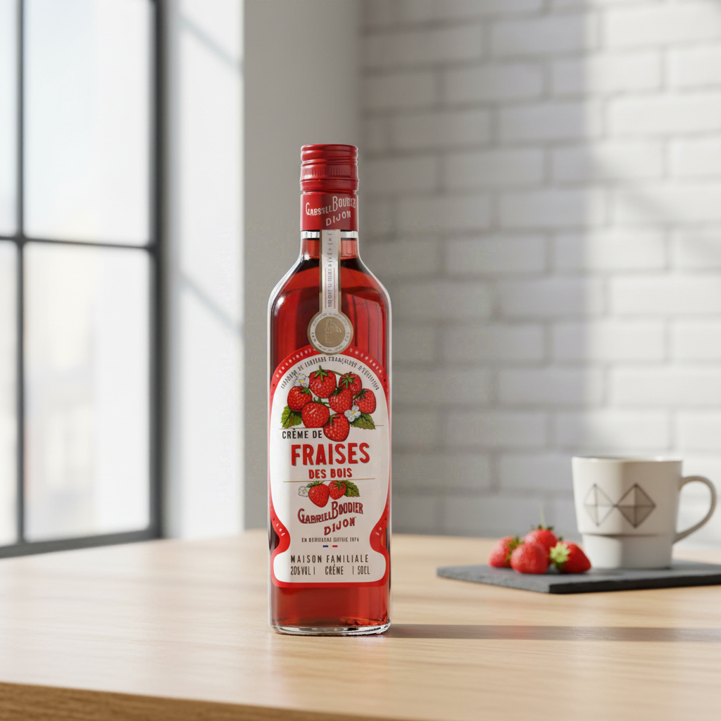 BOUDIER Crème de Fraises 20° 70 cl