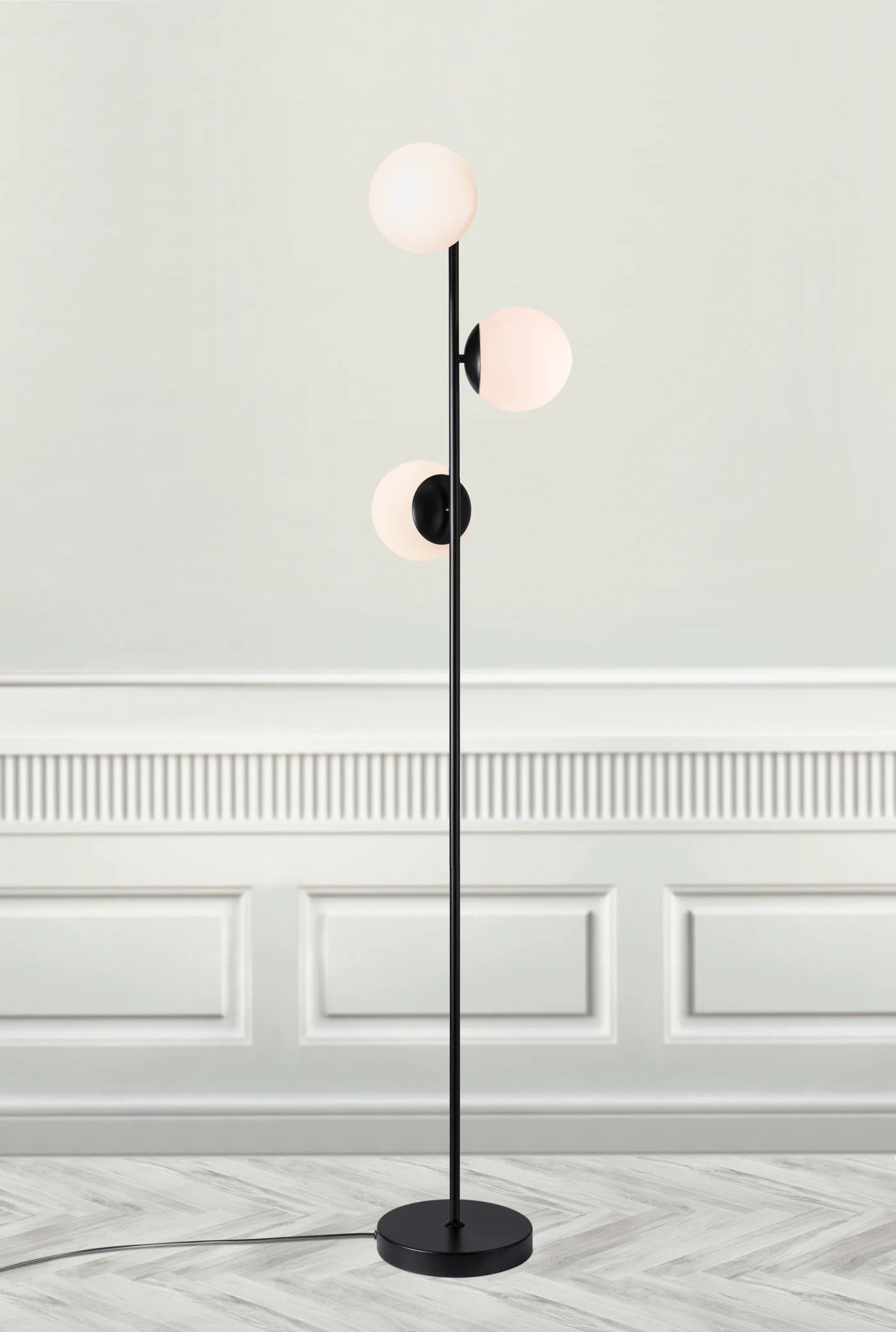 Lampadaire LILLY métal noir IP20 E14 - Nordlux, Intérieur