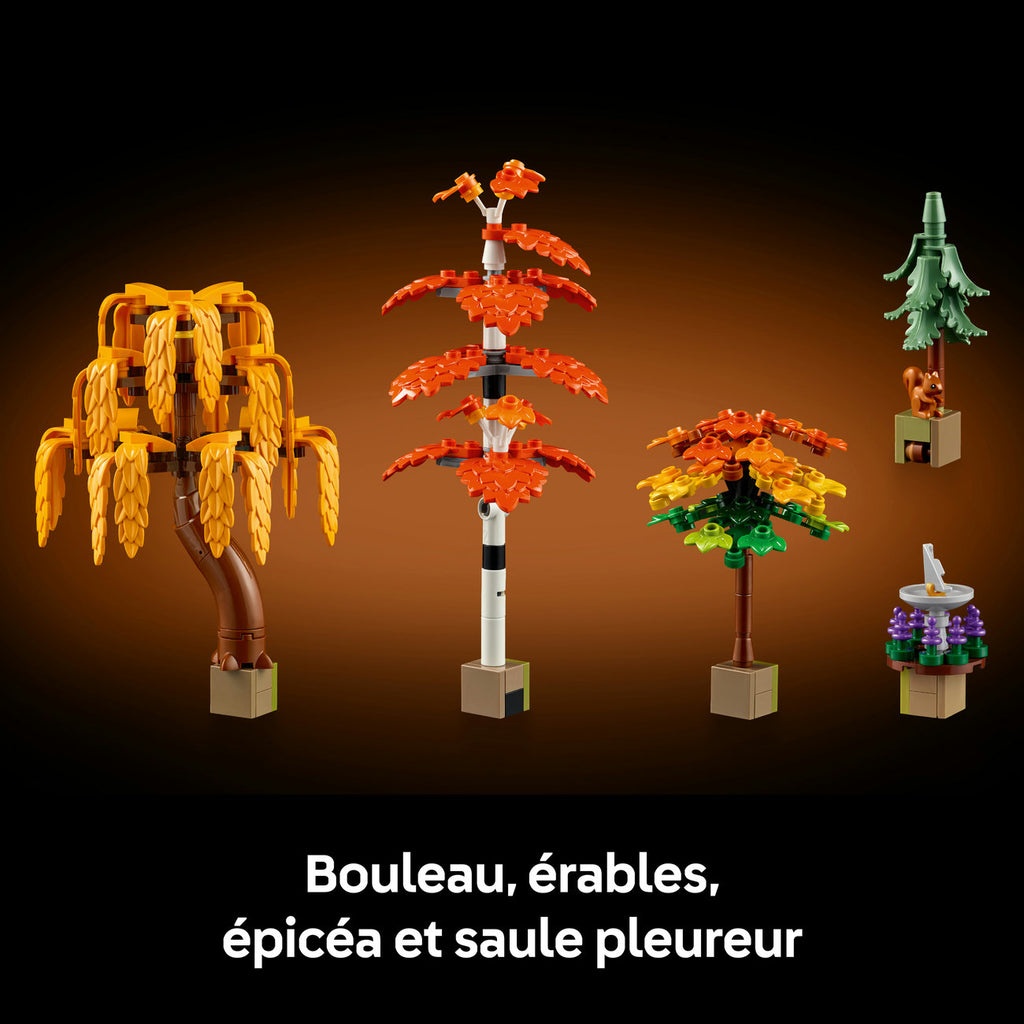 LEGO Icons 11372 Jardin automnal de maison de campagne