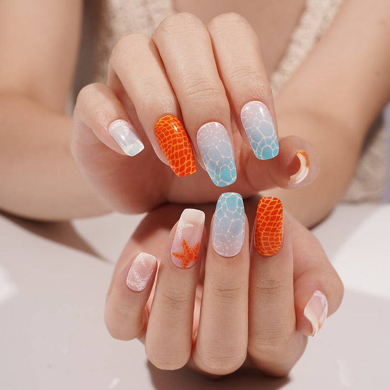 MeoMagic 14-292 Autocollants gels pour ongles - 20 pièces