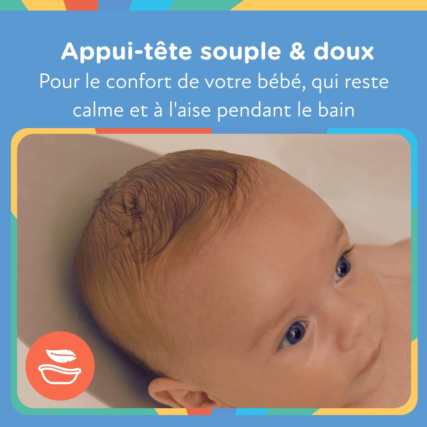 Nuby Baignoire pour bébé Assise grise