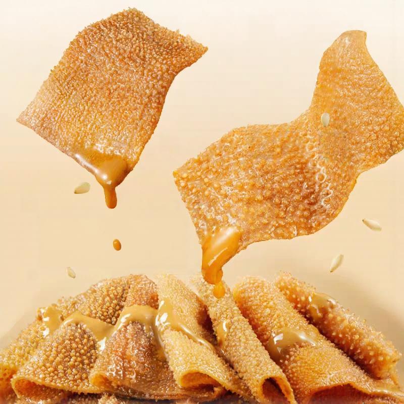 Jin Zai Snack de konjac Jingmen, Saveur sésame originale, 360 g (20 x 18 g)