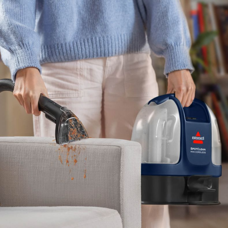 BISSELL Aspirateur Laveur Tissus SpotClean® Mini Bleu