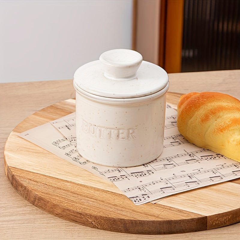 YumiPLUS Set de 1 beurrier en céramique