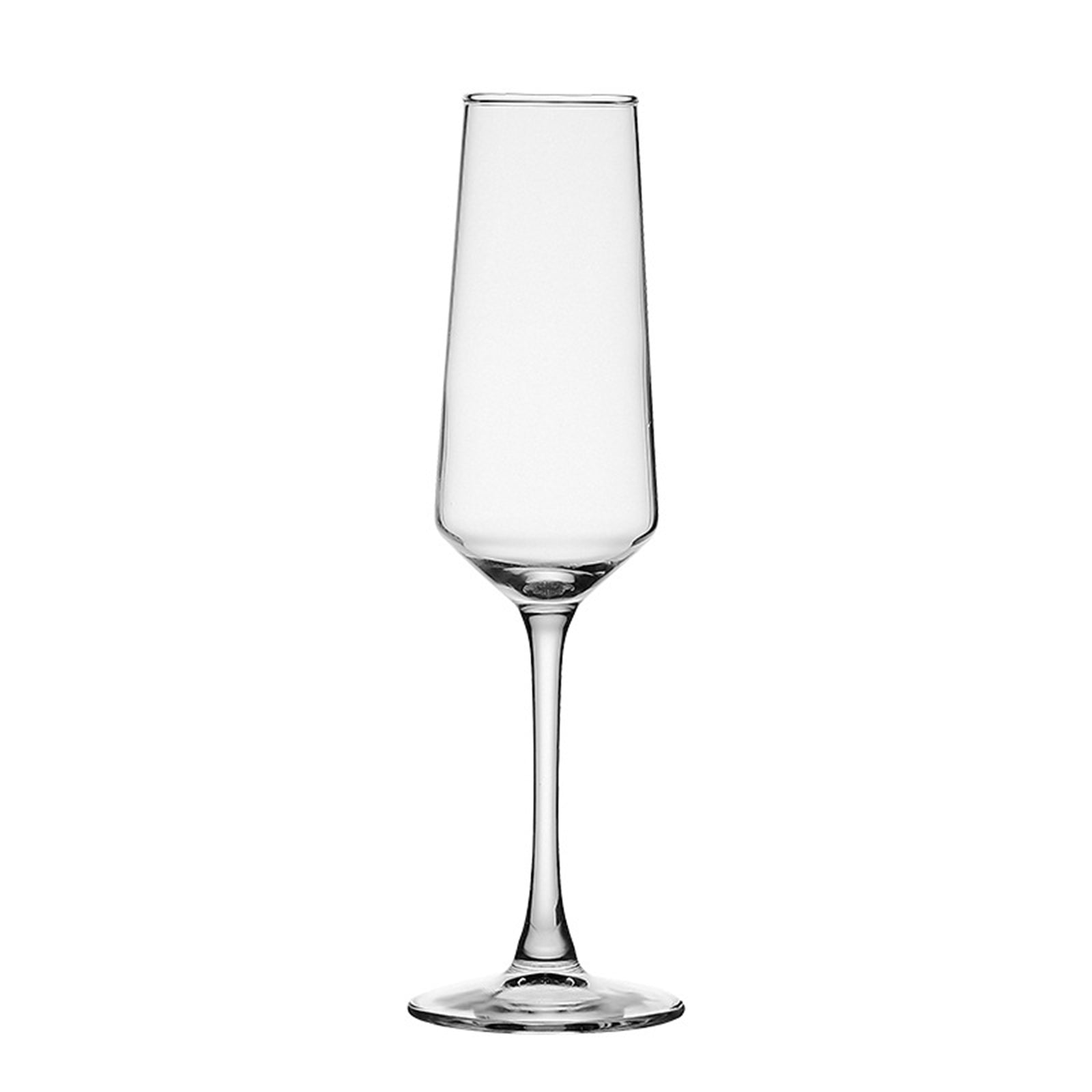 Ju7cer Verre à vin en verre transparent, Adapté aux célébrations, mariages et fêtes, 175 ml, 1 pièce
