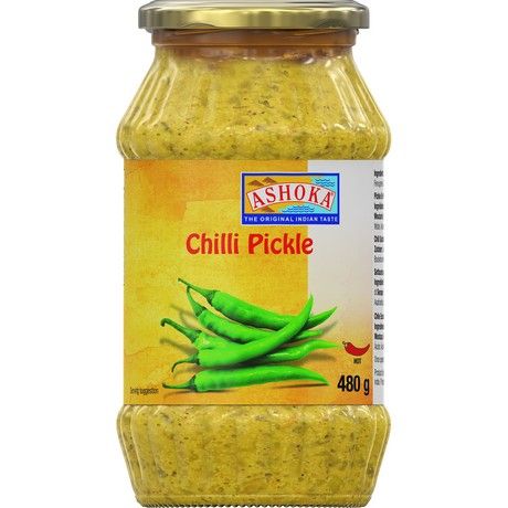 ASHOKA Pickle au piment 480 g