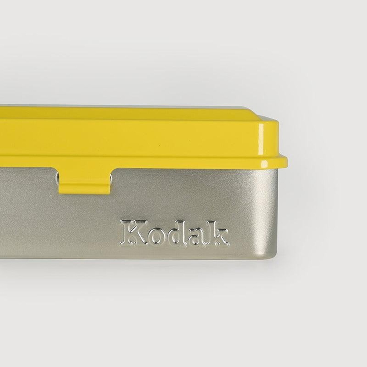 Kodak Étui de rangement en métal pour pellicule 120/135 mm, Jaune