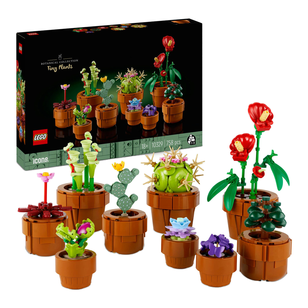 LEGO Botanicals 10329 Les plantes miniatures