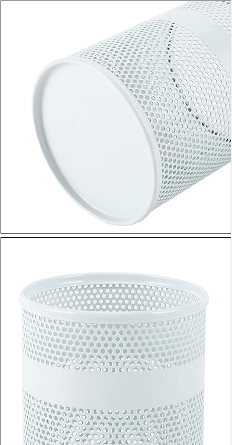 Senhoglb Lot de 2 porte-stylos en maille - Blanc