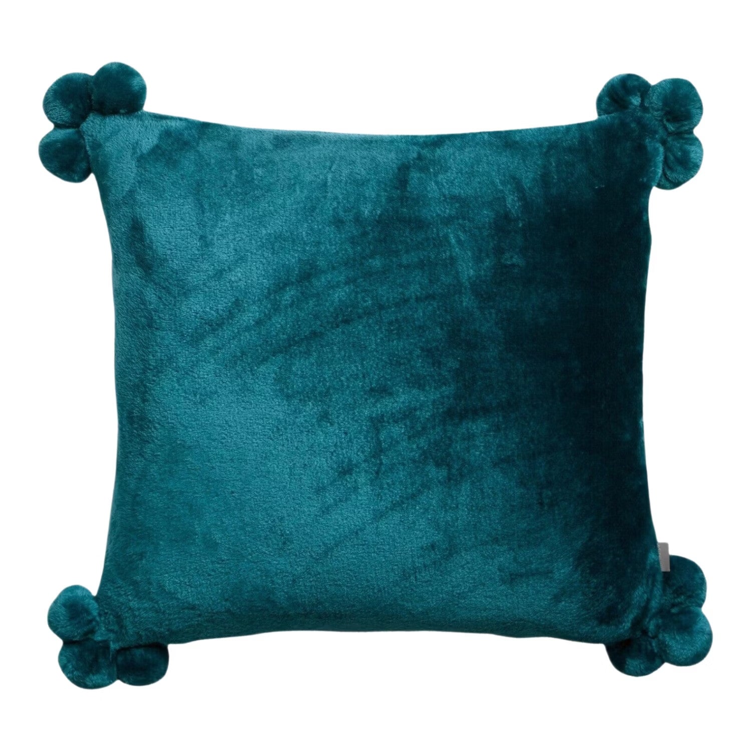 HOUSSE de COUSSIN TENDER POMPONS PAON