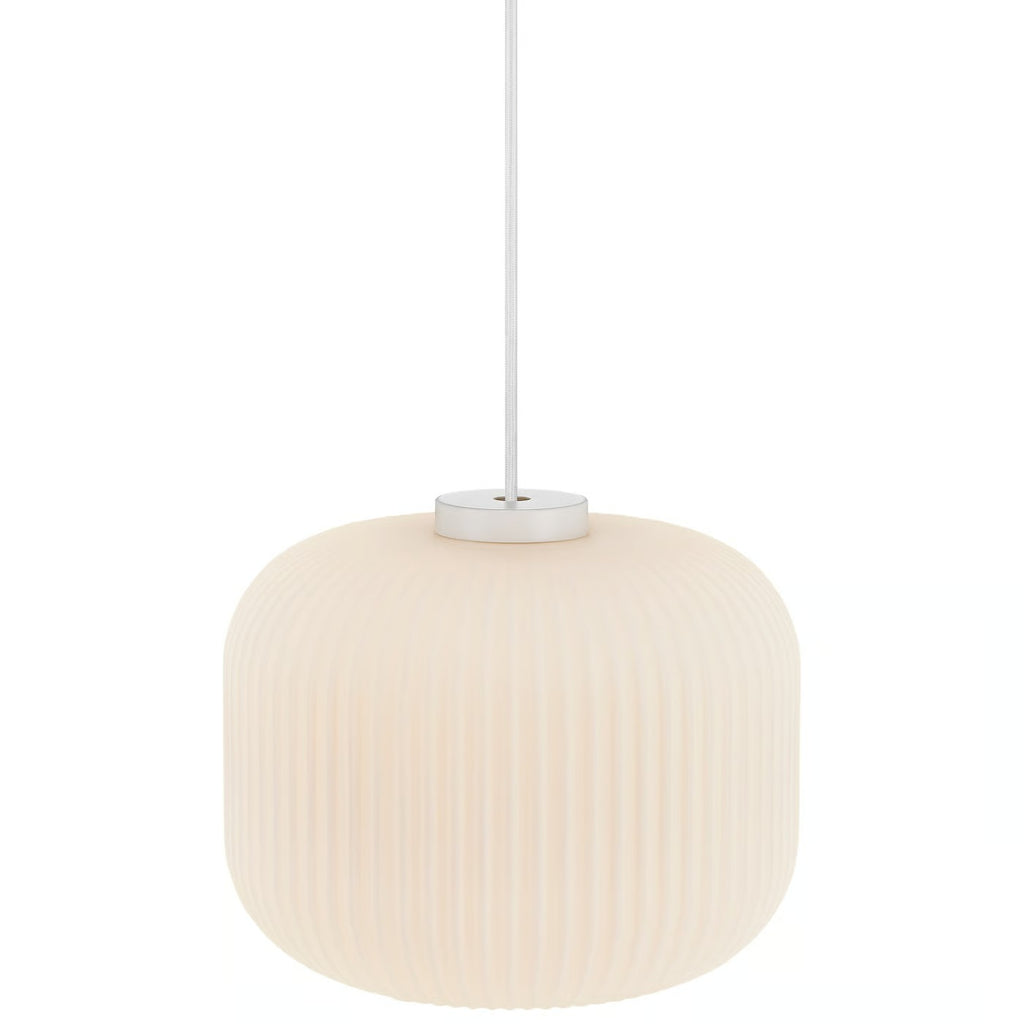 Suspension MILFORD 30 verre opale IP20 E27 - Nordlux, Intérieur