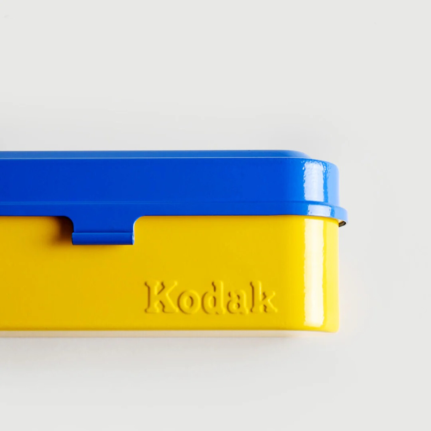 Kodak Boîte de rangement en métal pour pellicule 135 mm (bleu)