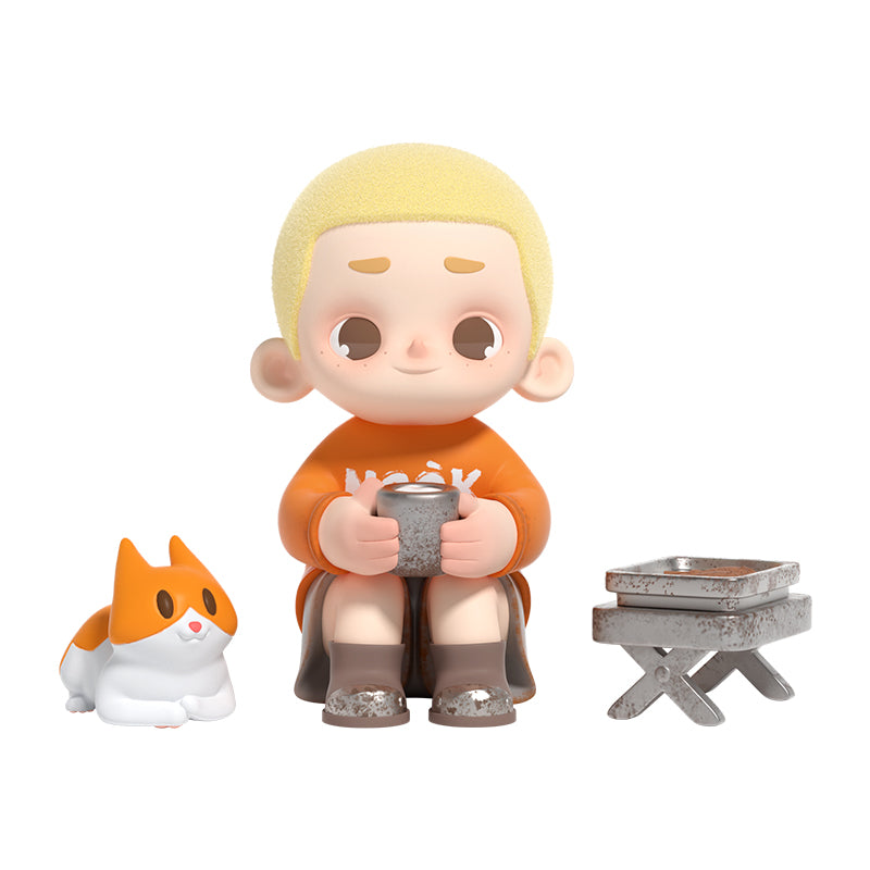 52TOYS NOOK Série Wasteland Paradise Boîte Mystère, Figurine de Collection Tendance, Décoration de Bureau en Peluche Mignonne, Cadeau d'Anniversaire, Une Figurine Aléatoire par Commande