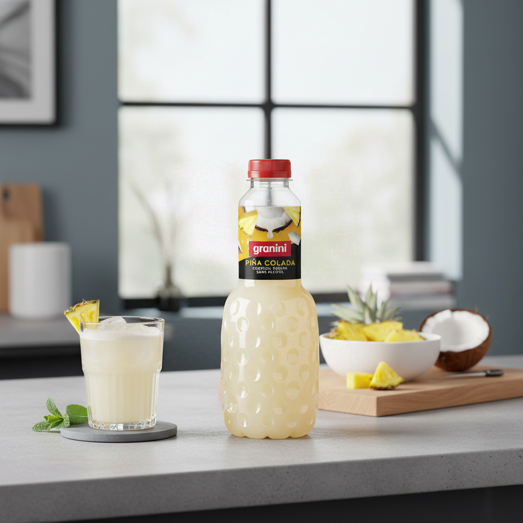 GRANINI Cocktail sans alcool Piña Colada - 1 L