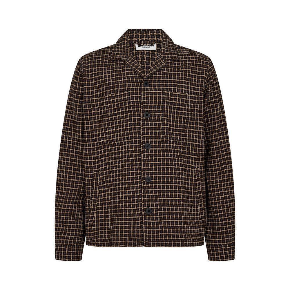 Resteröds Hugh Overshirt Marron L