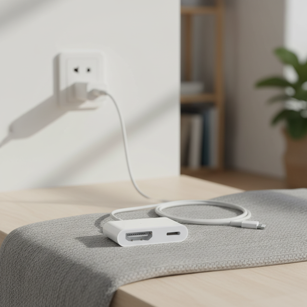 Apple adaptateur Lightning vers AV numérique