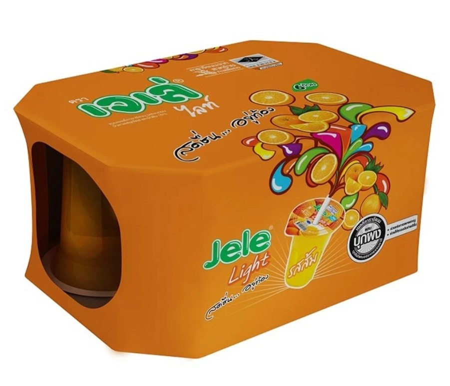 Jele Light Gelée à l'orange - 6 x 125 g