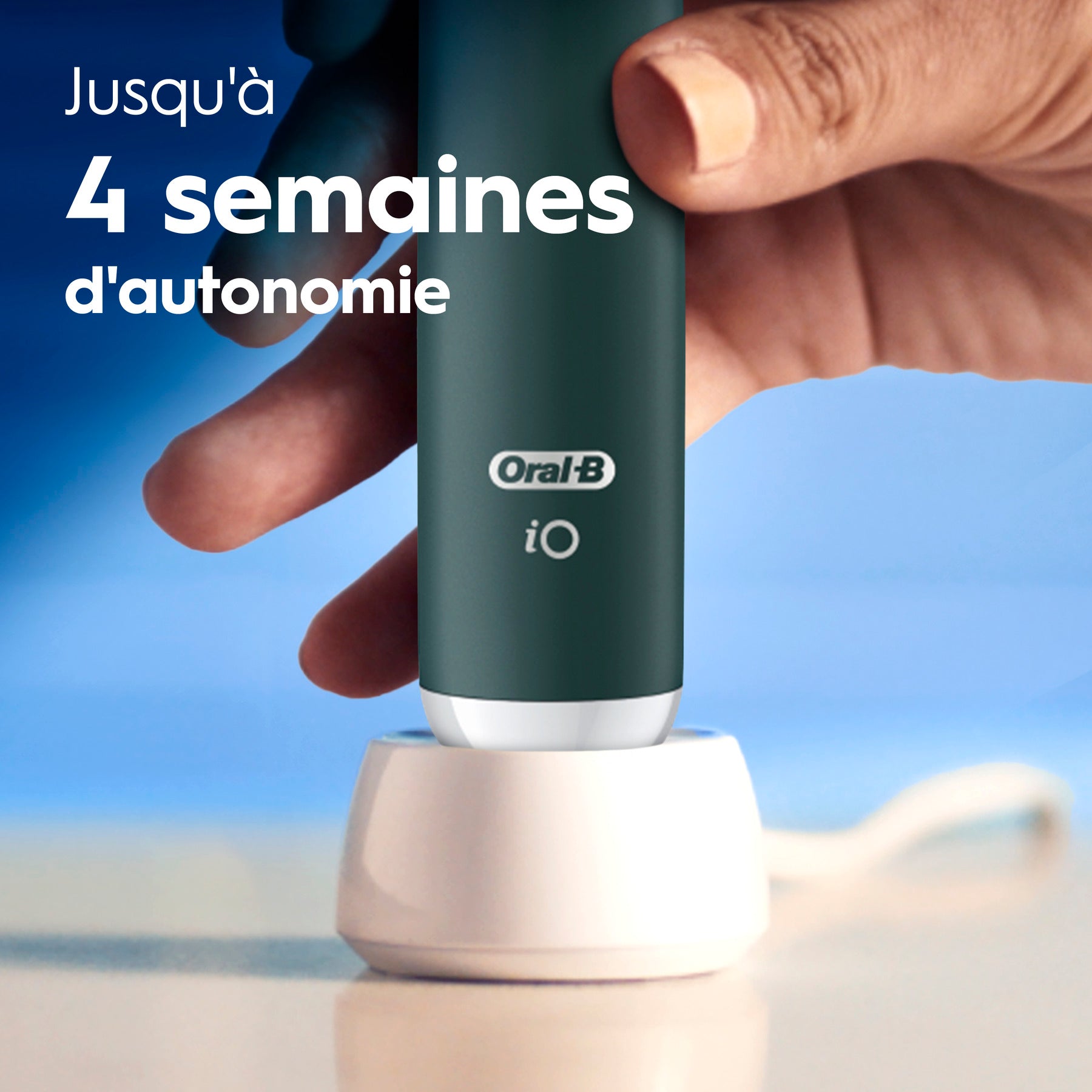 Oral-B iO2 Brosse à dents électrique Verte 1 brossette