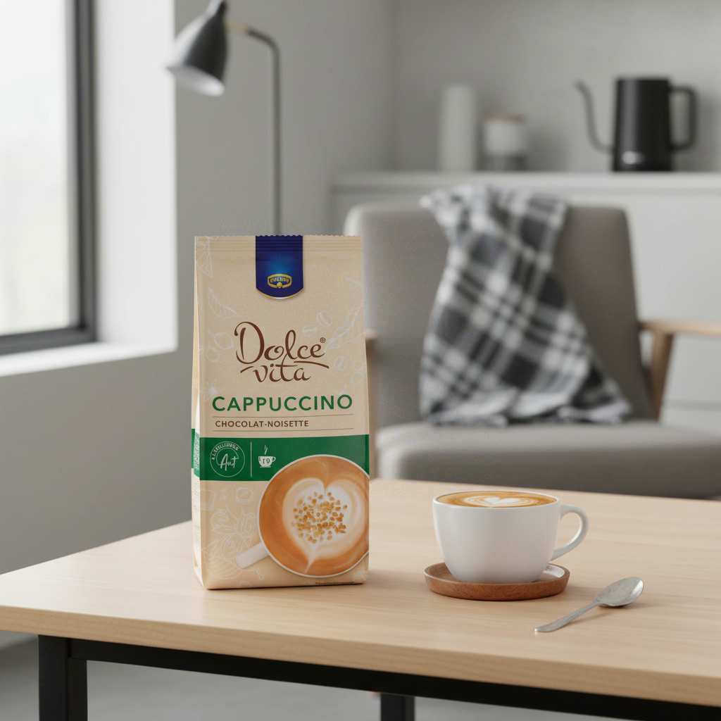 DOLCE VITA Cappuccino chocolat-noisette - 380 g