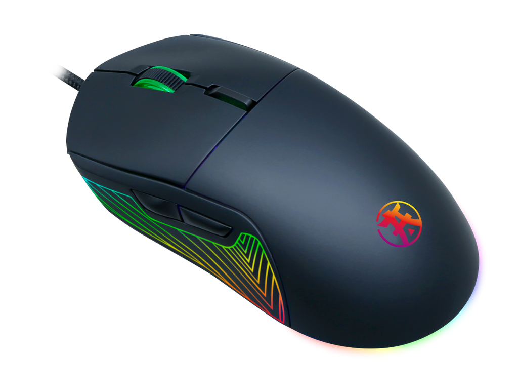 Akuma souris gaming otaku m02 7200dpi rgb noir