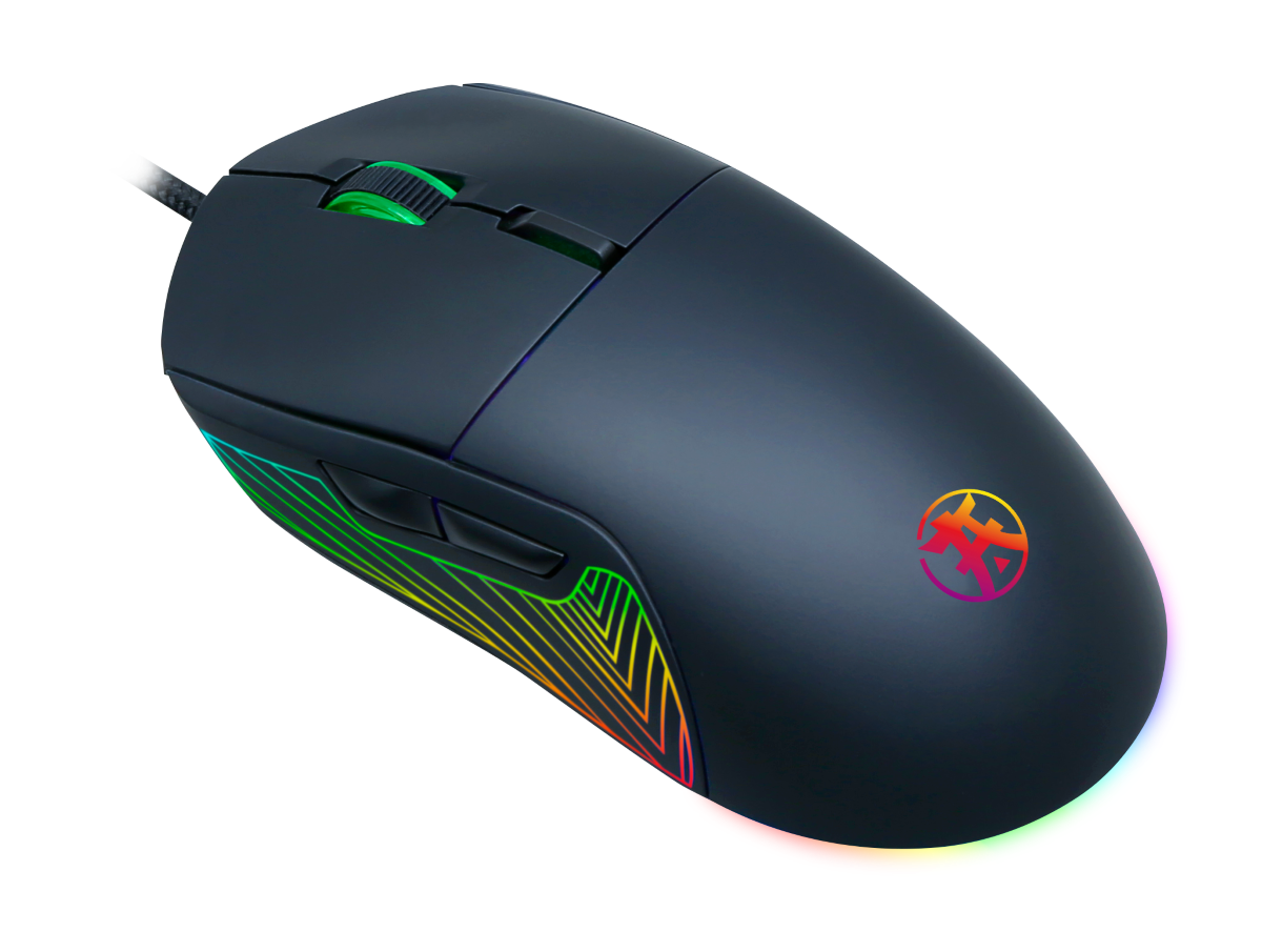 Akuma souris gaming otaku m02 7200dpi rgb noir