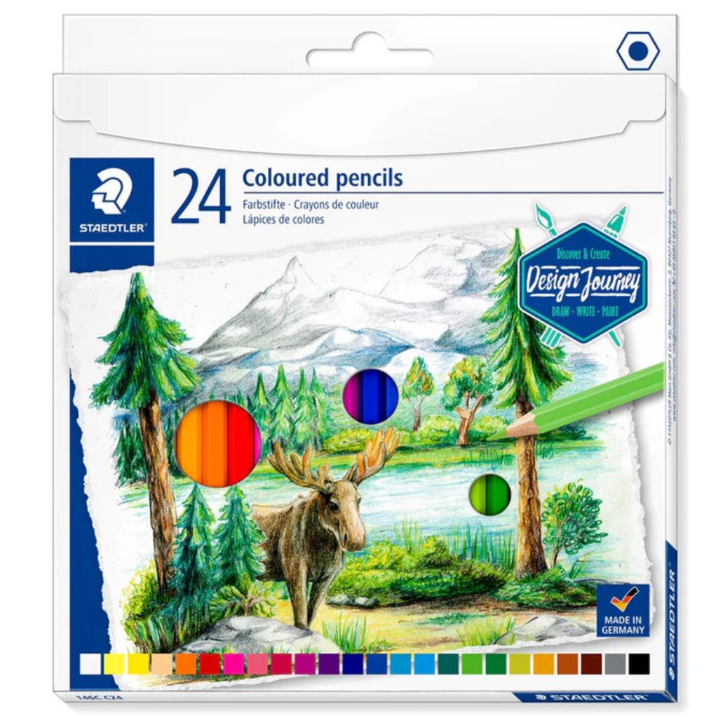 STAEDTLER - Crayons de couleur 24 pièces 146C C24