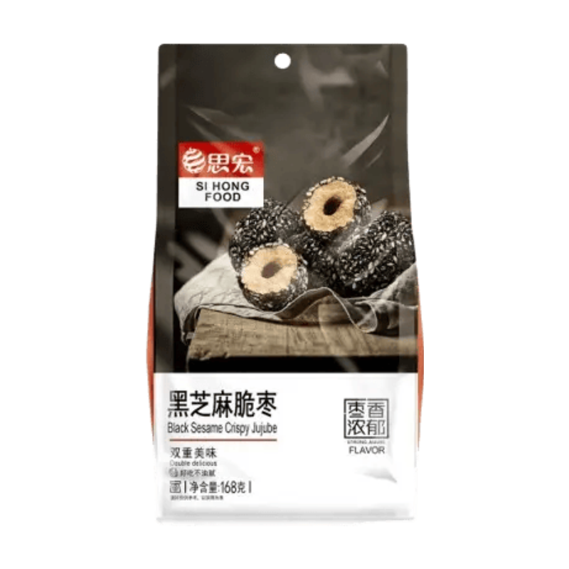 Sihong Dattes croustillantes au sésame noir 168 g