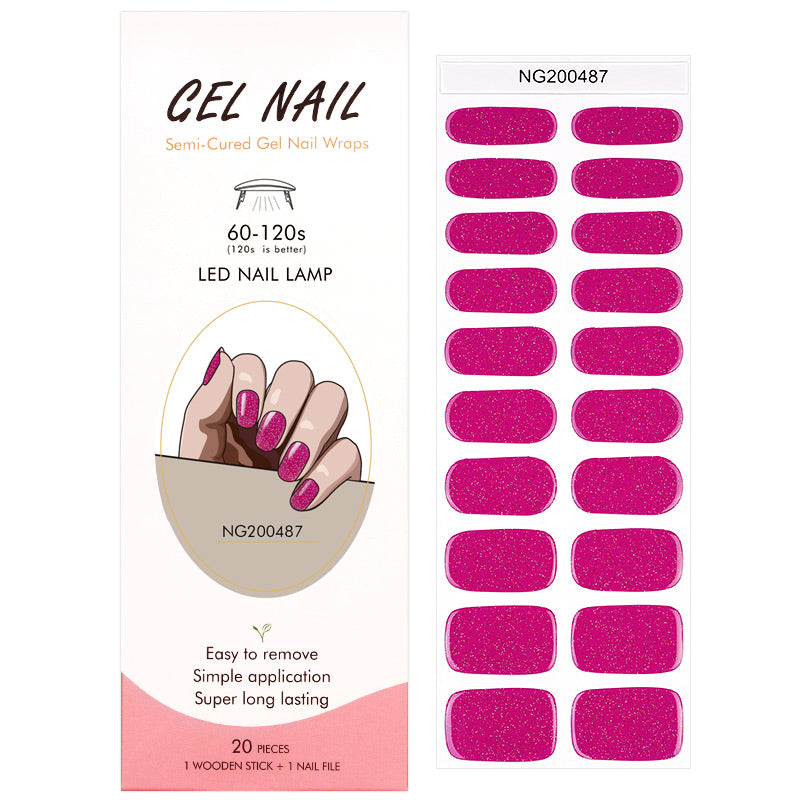 MeoMagic 14-222 Autocollants gels pour ongles - 20 pièces