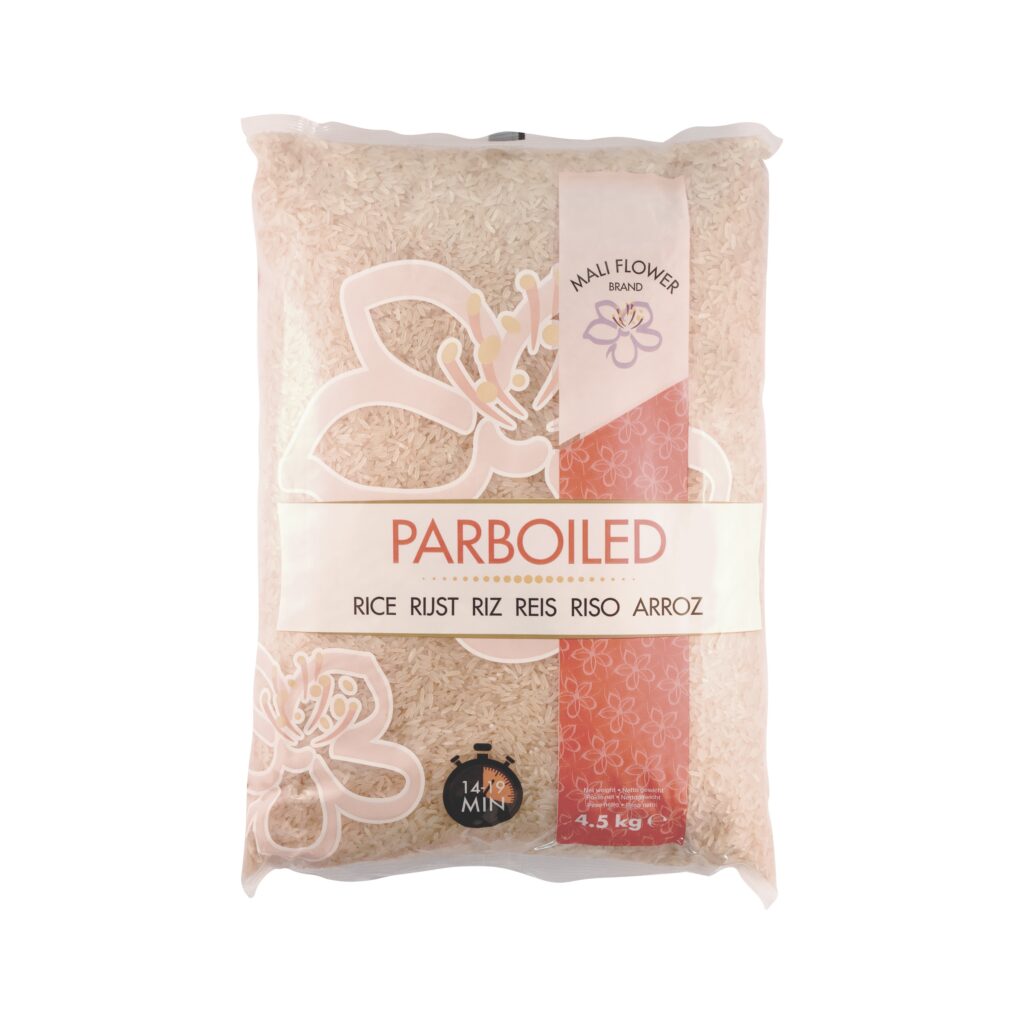 Mali Flower Riz blanc à grain moyen - 4,5 kg