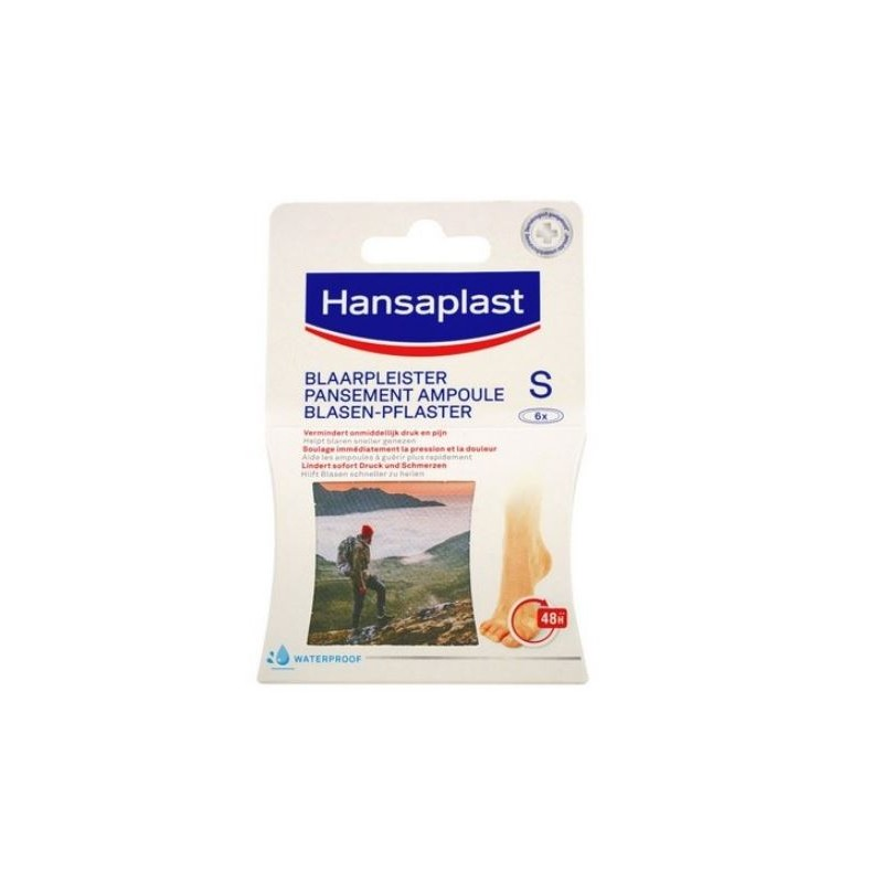 HANSAPLAST Lot de 6 pansements ampoules étanches - Taille S