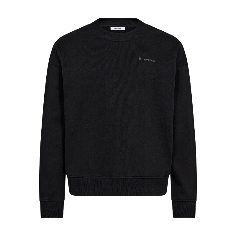 Resteröds Sweat à col rond Drake Noir L