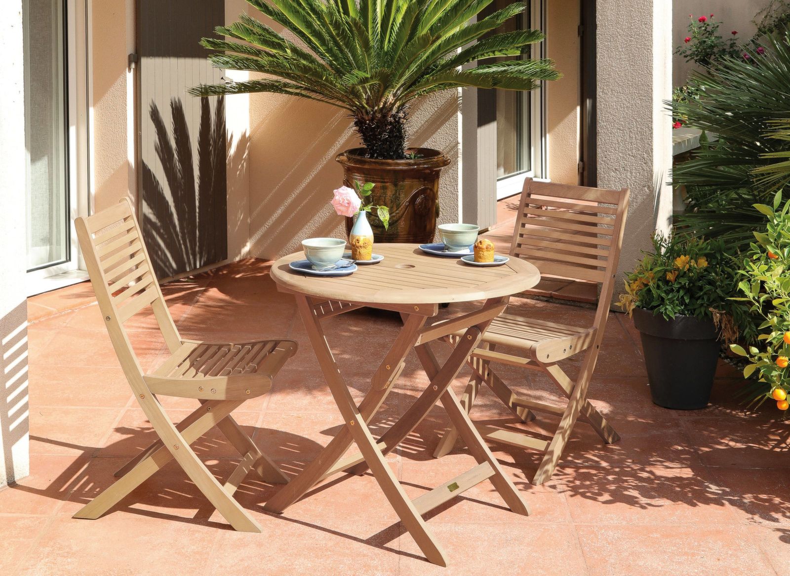 ProLoisirs Sophie Table d’appoint 80 cm