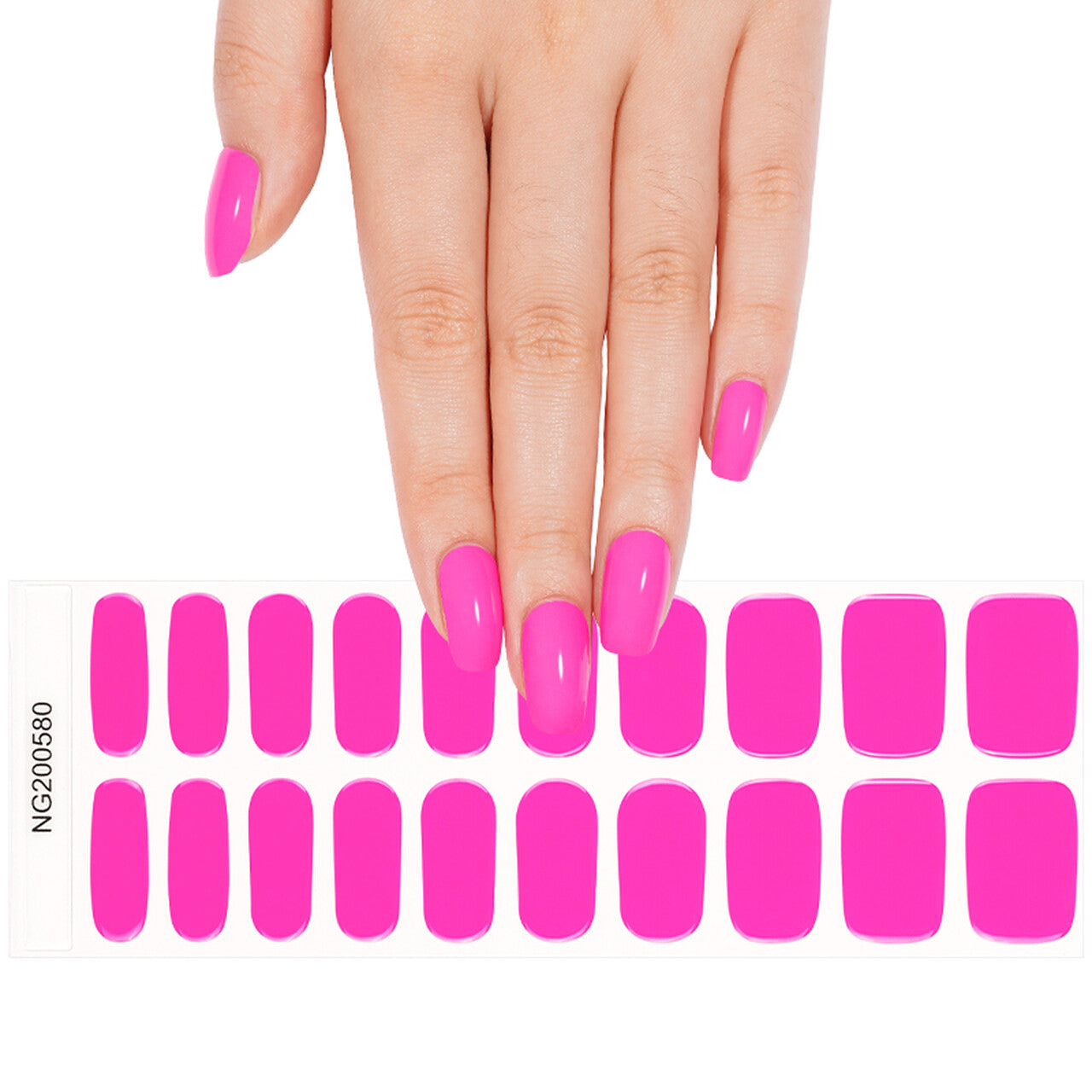 MeoMagic 14-278 Autocollants gels pour ongles - 20 pièces