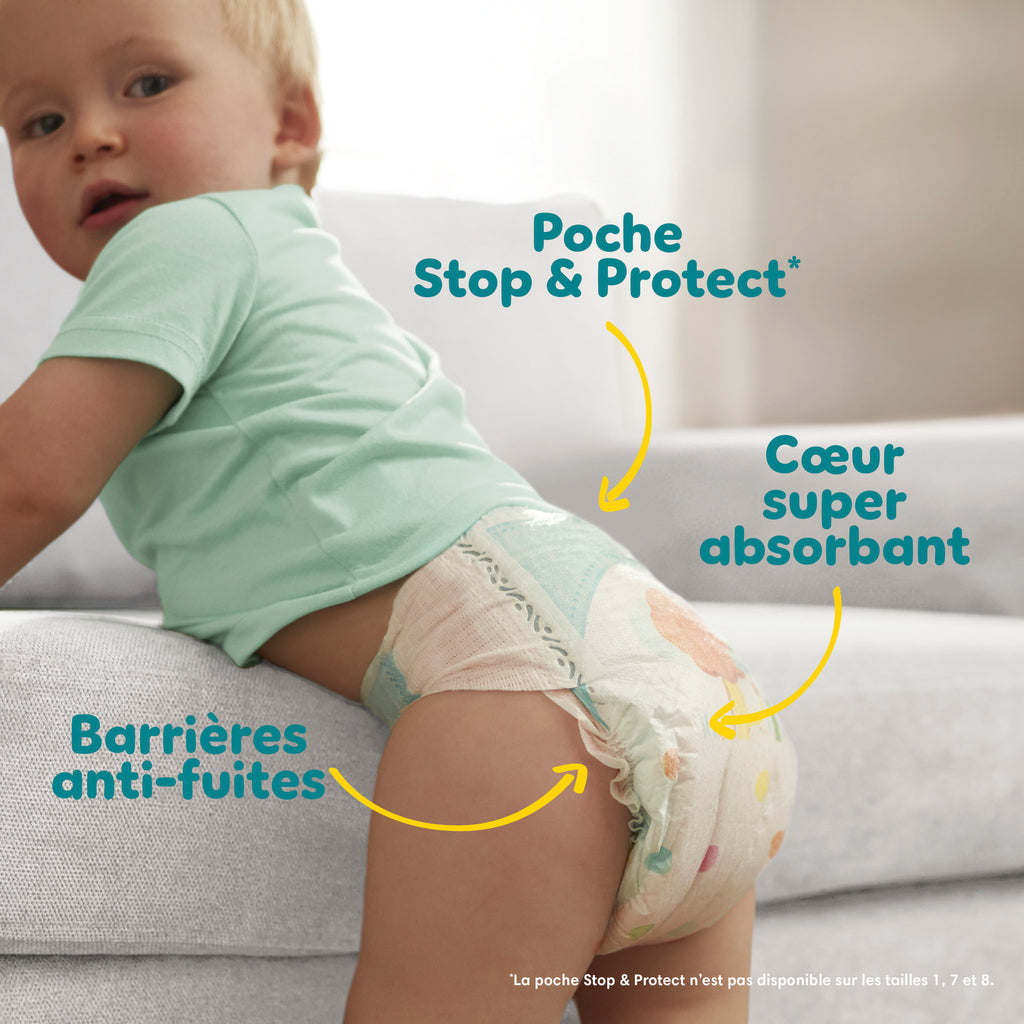 Pampers Baby-Dry Taille 2 42 couches
