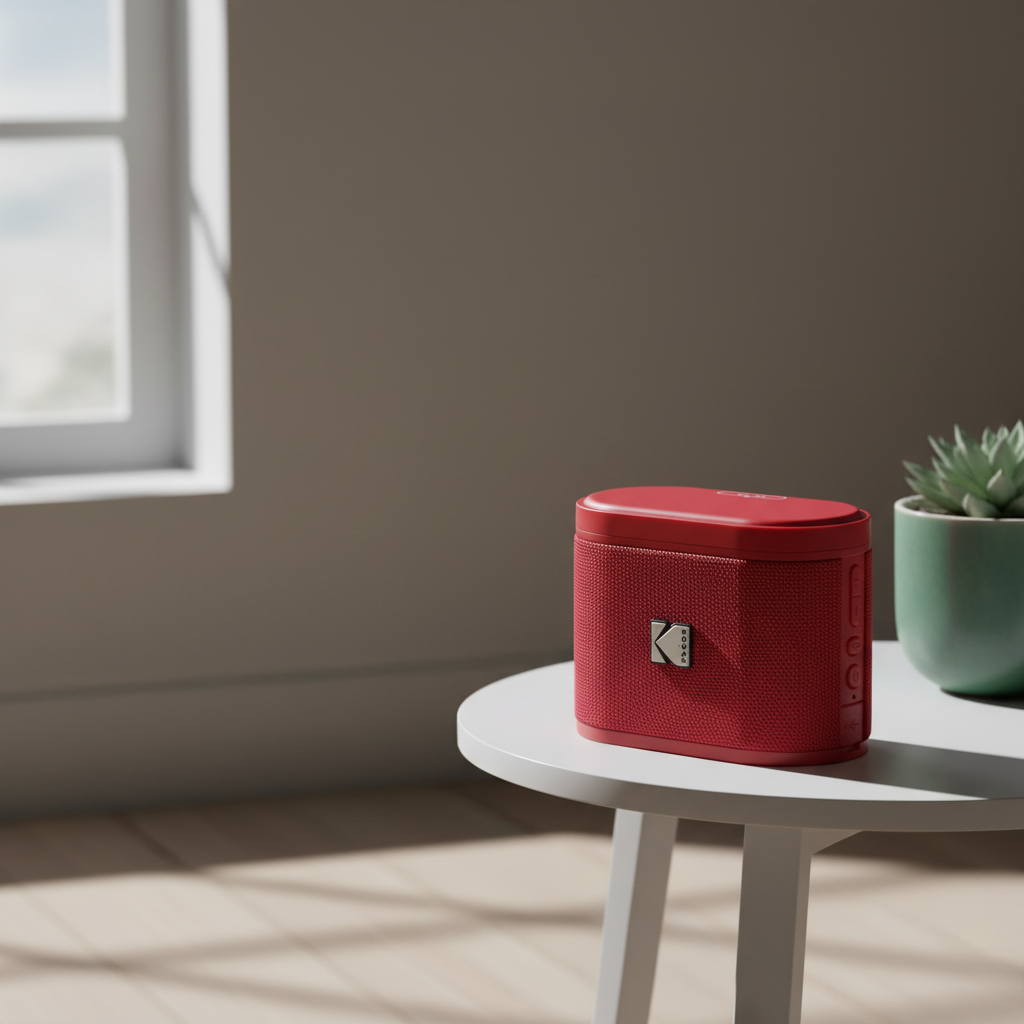 Kodak Soundbrix enceinte bluetooth rouge