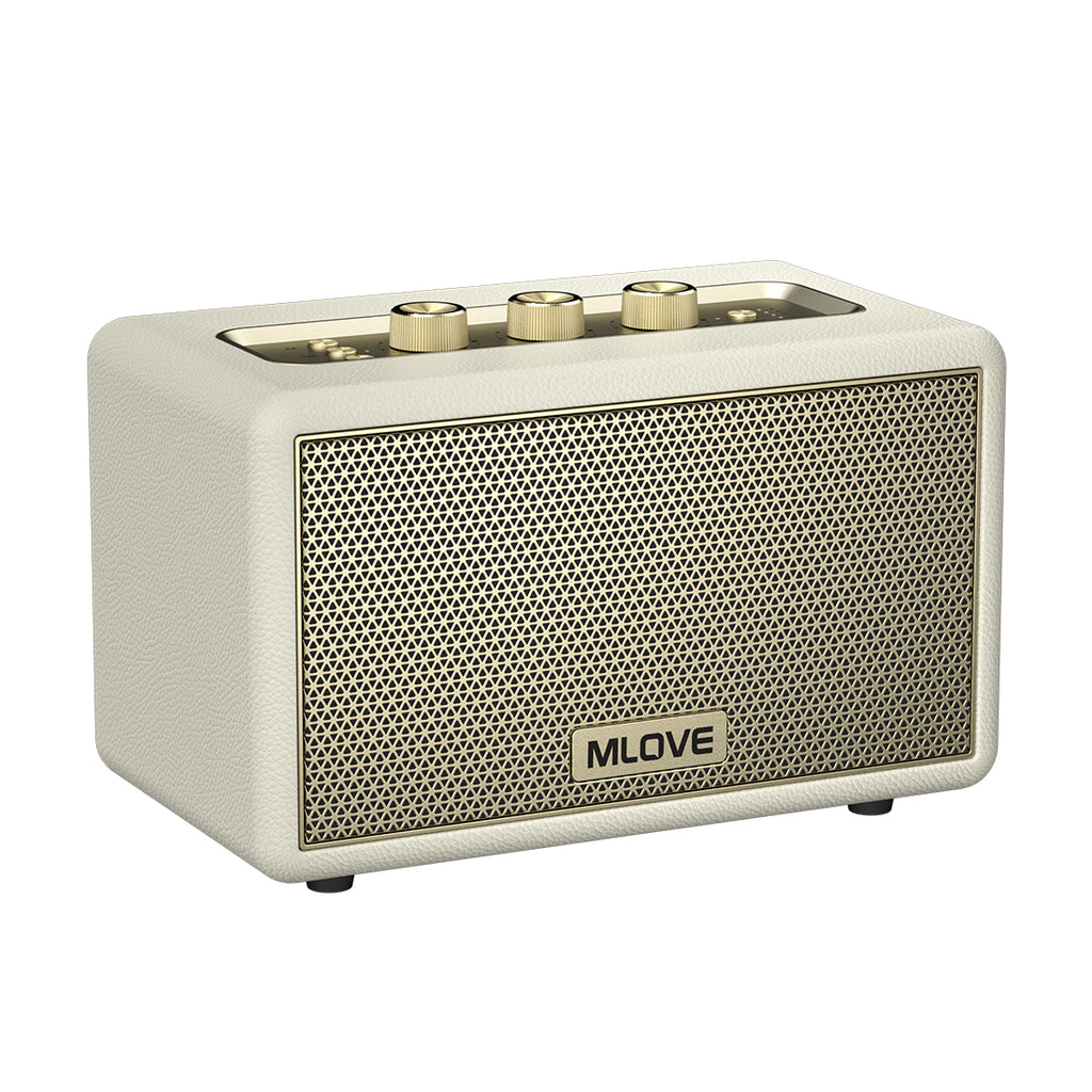 Mlove A200 Enceinte Bluetooth portable - Blanc
