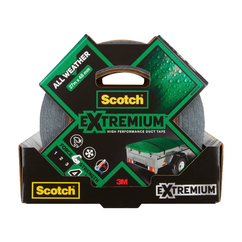 Toile de Réparation Extremium™ toutes saisons Gris 27 m x 48 mm