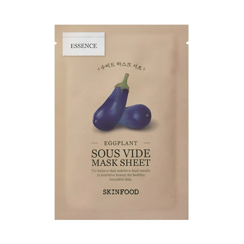 SKINFOOD Masque en Tissu Sous Vide Aubergine (Type Essence) 22 g